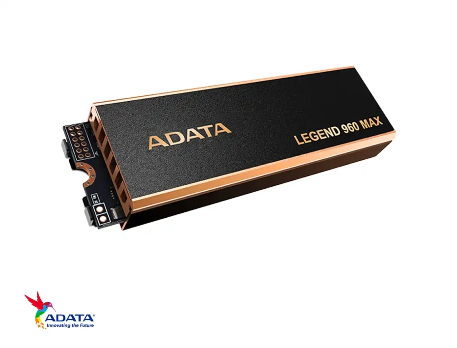 Unidad De Almacenamiento Ssd M.2 Pcie Adata 2tb Nvme Legend 960 Max, 2280 (aleg-960m-2tcs) 7400mb/s Con Discipador