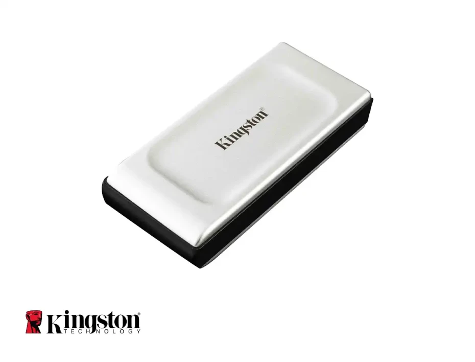 Disco Duro Externo Kingston 1tb Ssd Xs2000 (sxs2000/1000g) Unidad De Almacenamiento Portable, Usb 3.2, Plata
