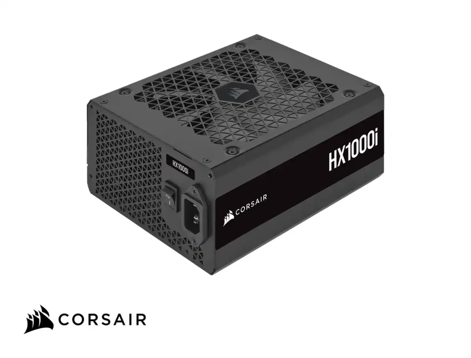 Fuente De Poder Corsair 1000w Hx1000i (cp-9020259-na) Atx, 80 Plus Platinum, Modular, Negro