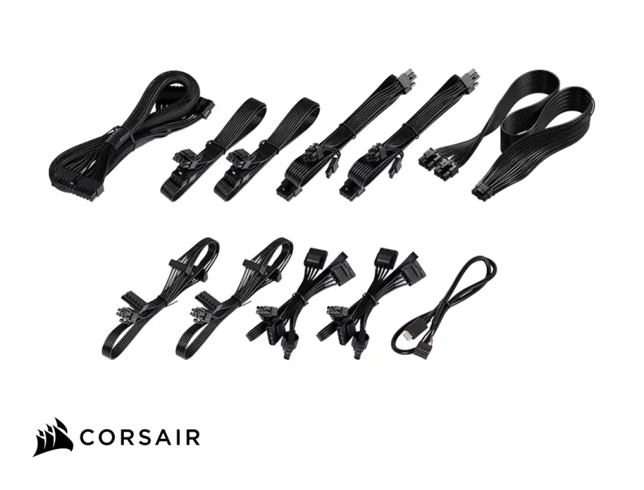 Fuente De Poder Corsair 1000w Hx1000i (cp-9020259-na) Atx, 80 Plus Platinum, Modular, Negro