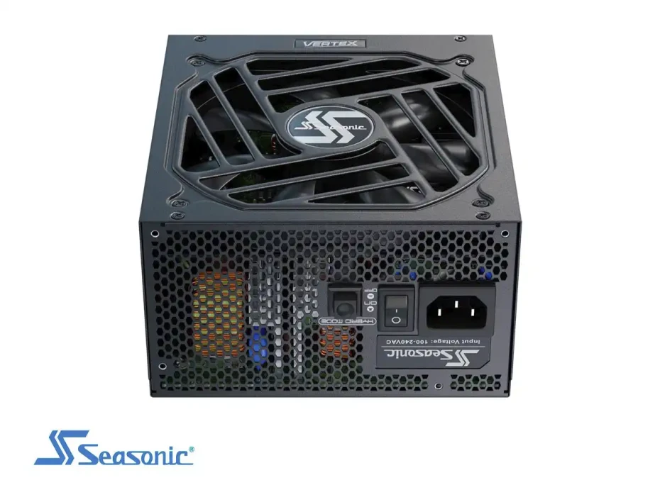 Fuente De Poder Seasonic Vertex Gx 1200w (12122gxaf) Atx, 80 Plus Gold, Modular, Negro