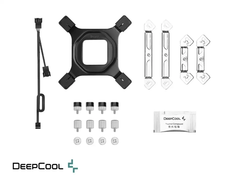 Cooler Para Procesador Deepcool Ag620 Digital Wh (r-ag620-whndmn-g-2) 2 Ventiladores, Aluminio