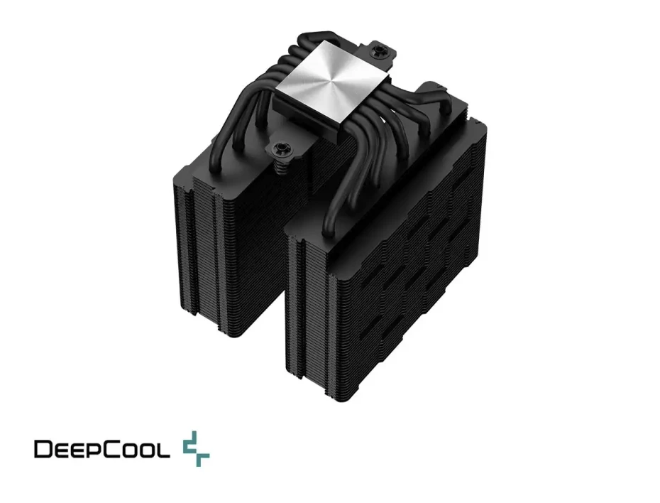 Cooler Para Procesador Deepcool Ag620 Argb (r-ag620-bkanmn-g-1) 2 Ventiladores, 120 Mm, Led Argb
