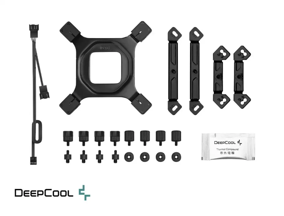 Cooler Para Procesador Deepcool Ag620 Argb (r-ag620-bkanmn-g-1) 2 Ventiladores, 120 Mm, Led Argb