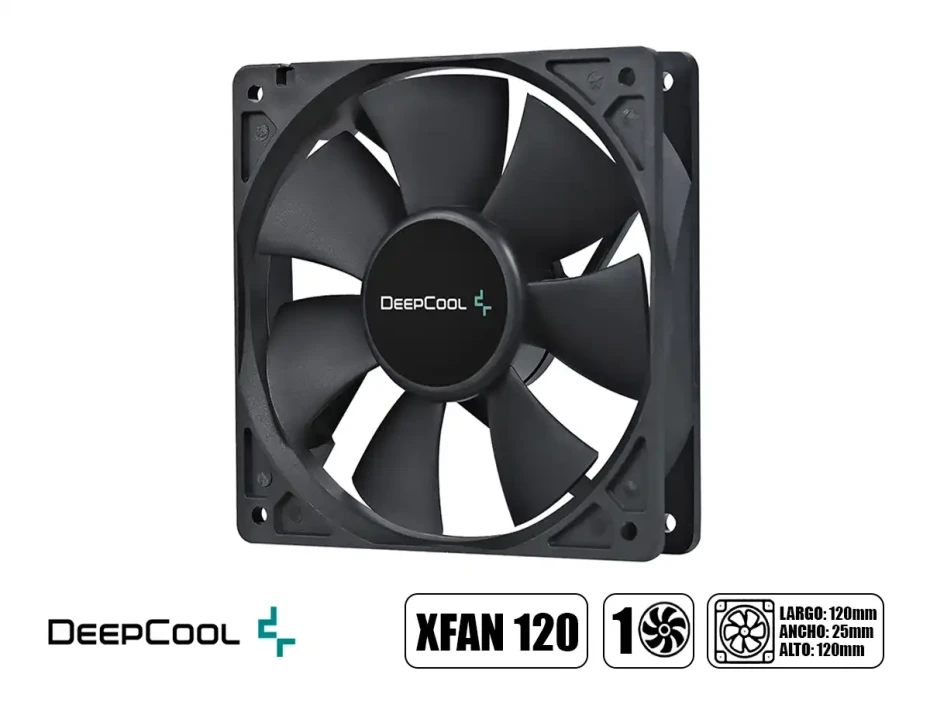 Cooler Para Case Deepcool Xf120 (dp-fdc-xf120) 120mm
