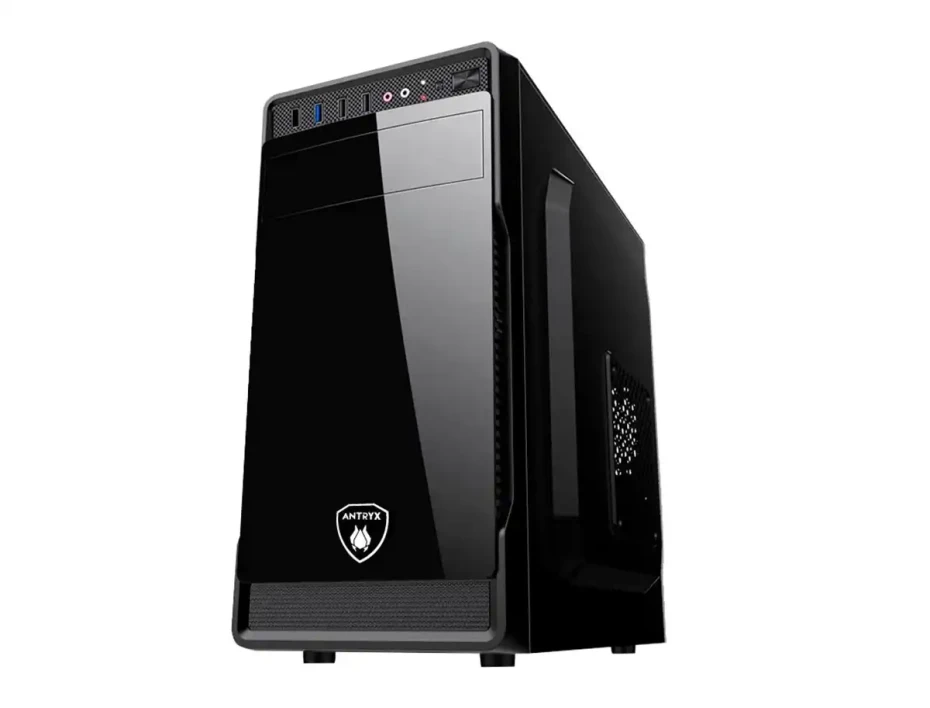 Case Antryx Elegant 530m Fuente 350w (ac-e530m-350cp) 1 Ventilador, Negro