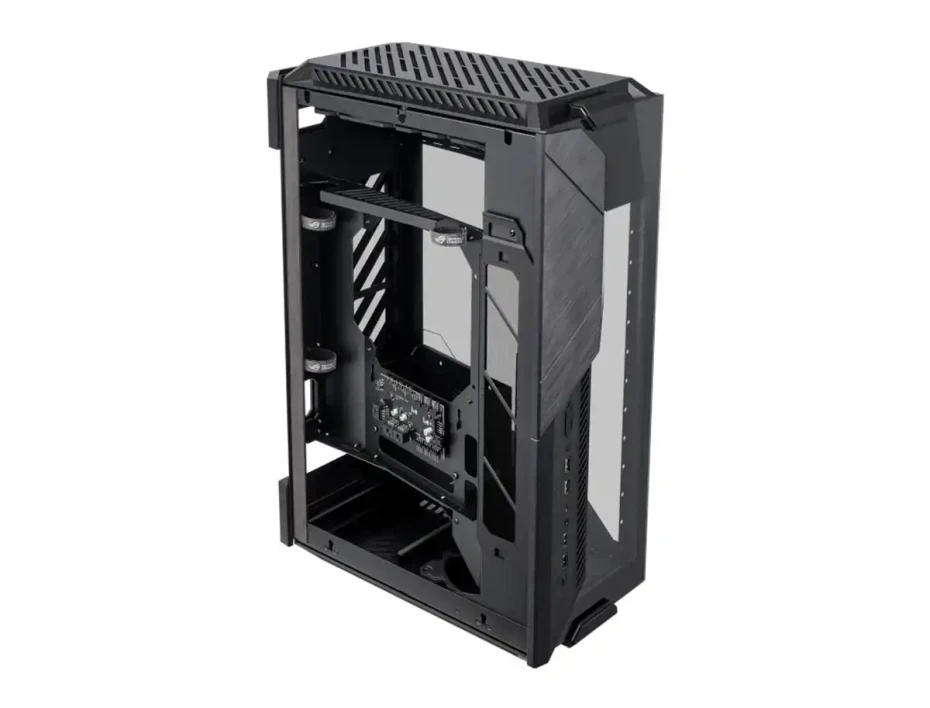 Case Asus Rog Z11 S/fuente (90dc00b0-b30000) Paneles De Vidrio, Led Rgb, Negro