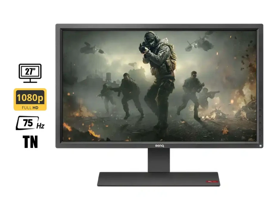 Monitor Zowie 27 Pulgadas Rl2755 (rl2755) Gaming 75hz, 1ms, Fhd, 2 Hdmi, 1 Vga, 1 Dvi, Altavoces