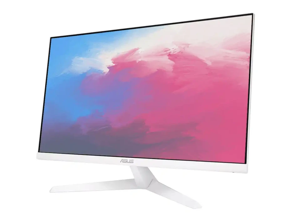 Monitor Asus 27 Pulgadas, (vy279he-w) Ips, Blanco, Puerto Vga, Hdmi, 1ms, 75hz, Resolucion 1920x1080