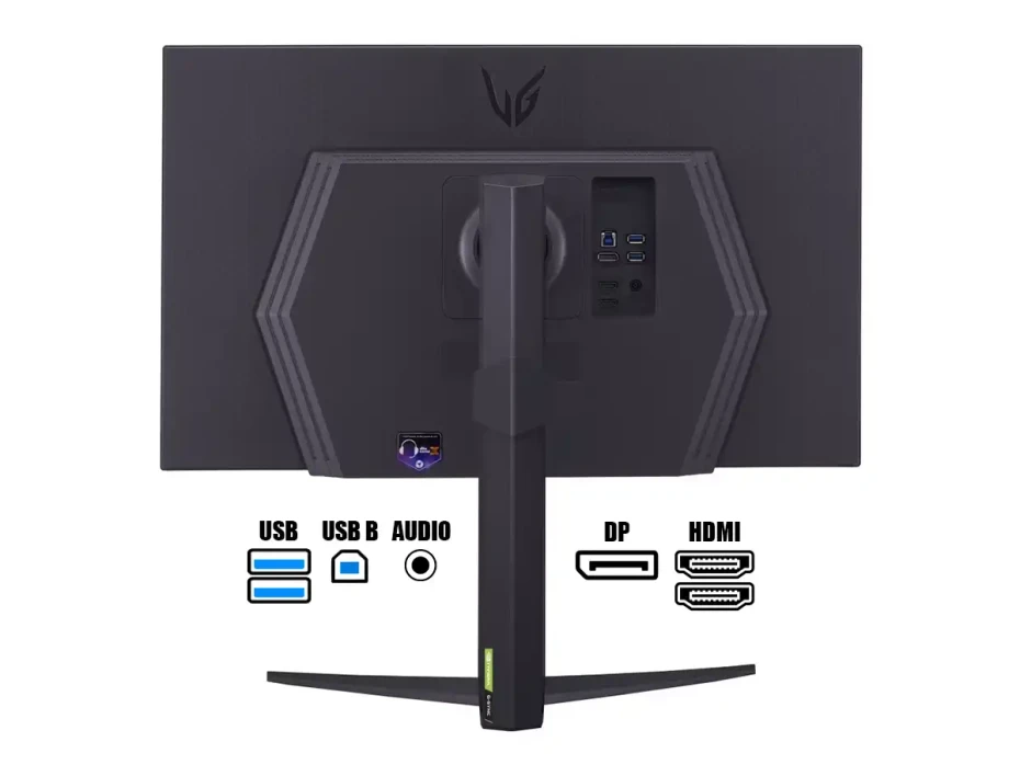 Monitor Lg 27 Pulgadas 27gr83q (27gr83q) Gaming 240hz, 1ms, Freesync, 2k/qhd, 2 Hdmi, 1 Displayport, 2 Usb