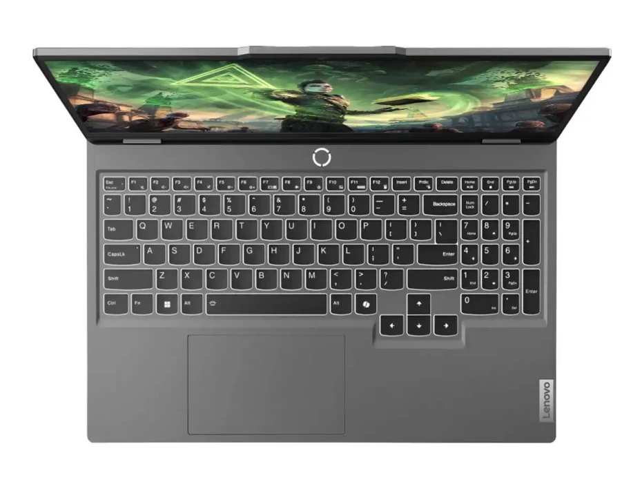 Laptop Lenovo Ryzen 5-7235hs Loq 15arp9 Gaming (83jc0001us) Pantalla 15.6" Fhd, Ram 12gb, Ssd 512gb, Rtx 3050 6gb, Win11, Luna Gray