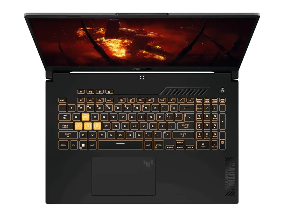 Laptop Asus Core I5-12500h Tuf Gaming F17 Fx707zc4-hx039 (90nr0gx1-m00830) Pantalla 17" Fhd 144hz, Ram 8gb, Ssd 512gb, Rtx 3050 4gb, S/s