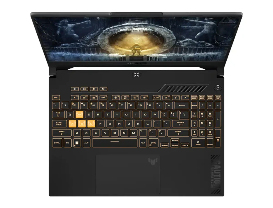 Laptop Asus Core I5-12500h Gaming Tuf F15 Fx507zc4-hn005 (90nr0gw1-m001e0) Pantalla 15.6" Fhd 144hz, Ram 8gb, Ssd 512gb, Rtx 3050 4gb, Wind Free