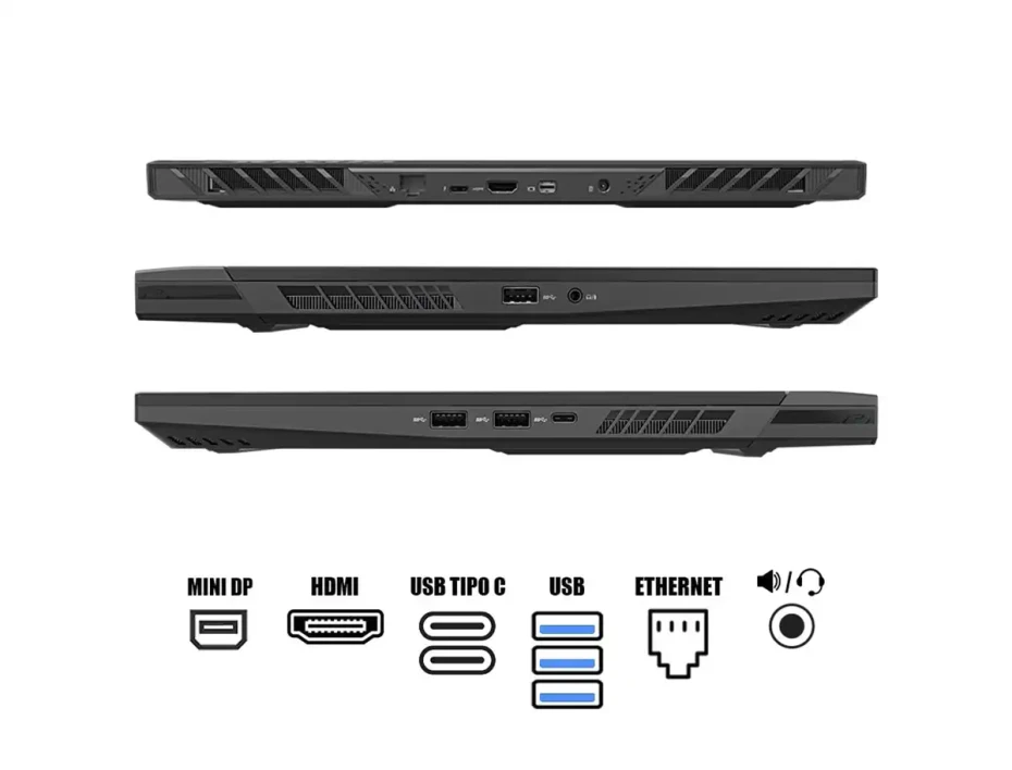 Laptop Gigabyte Core I7-13700h Aorus 15bkf73us75 Gaming (15bkf-73us754sh)  15.6" Qhd 165hz, Ram 16gb, Ssd 1tb, Rtx 4060 8gb, Us., 13gen.