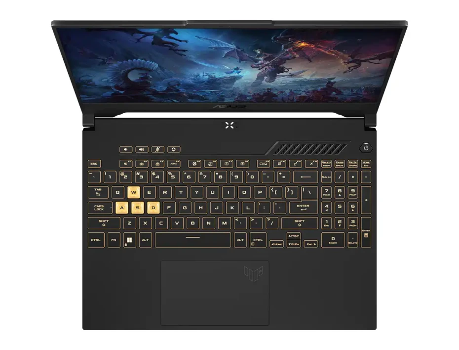 Laptop Asus Core I7-12700h Tuf Gaming Fx507zc4-hn132 (90nr0gw1-m00tl0) 15.6" Fhd 144hz, Ram 16gb, Ssd 1tb, Rtx 3050 4gb, S/s, 12gen.