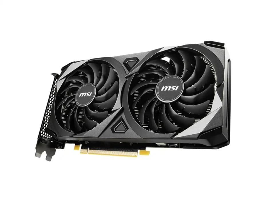 Tarjeta De Video Msi Rtx 3060 Ventus 2x Oc 12gb Gddr6 (912-v397-856) Geforce Nvidia 192 Bits, 2 Ventiladores