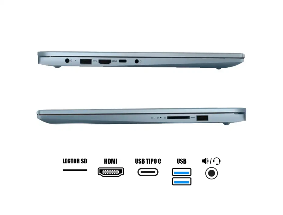 Laptop Lenovo Ideapad Slim 3 15ian8 15.6" Fhd Tn Core I3-n305 1.8/3.8ghz 8gb Lpddr5-4800, Ssd M.2 512gb S/s, 12gen. (82xb003mlm)