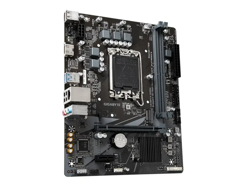 Placa Madre Gigabyte H610m K Ddr4 (h610m K Ddr4) Socket Lga 1700, Ram Dddr4 Buss 3200mhz, 14va, 13va, 12va Gen