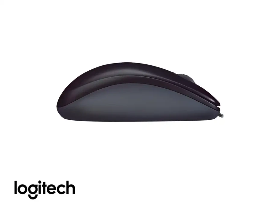 Mouse Logitech M90 (910-004053) Hasta 1000 Dpi, 3 Botones, Negro