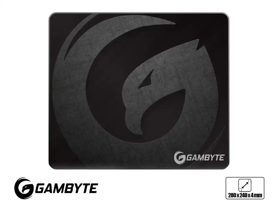 Pad Mouse Gambyte Blaze Pro Gaming S (gi-blaze) 280mm X 240mm X4mm, Negro