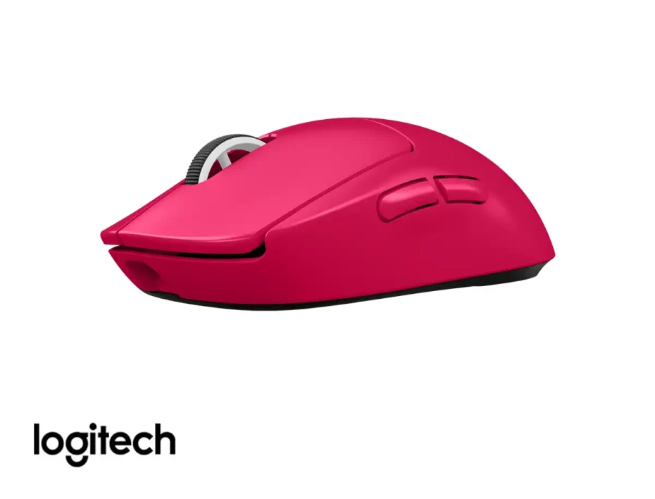 Mouse Inalambrico Logitech G Pro X Superlight 2 Gaming (910-006795) Hasta 44.000 Dpi, Receptor Usb, 5 Botones, Magenta