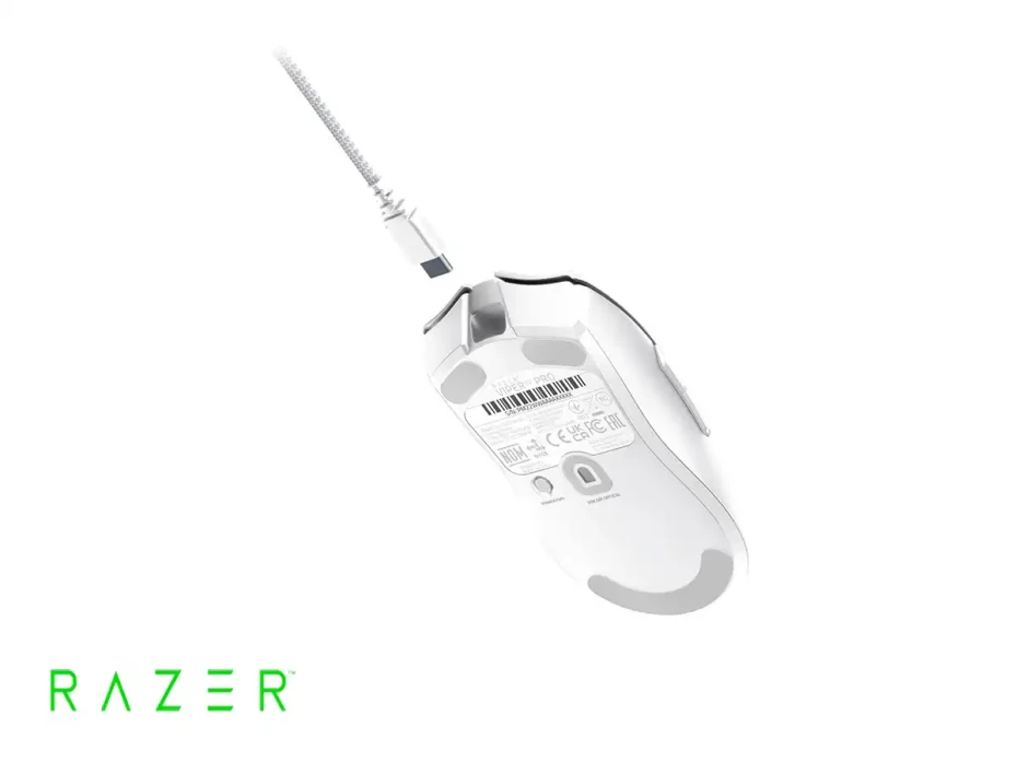 Mouse Inalambrico Razer Viper V2 Pro Gaming (rz01-04390200-r3u1) Hasta 30.000 Dpi, Receptor Usb, 5 Botones, Blanco