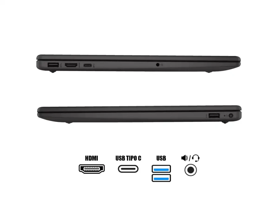 Laptop Hp Core I5 1335u 250 G10 (9e4y4lt#abm) Pantalla 15.6" Hd, Ram 8gb, Ssd 512gb, Windows Free, Esp. 13gen
