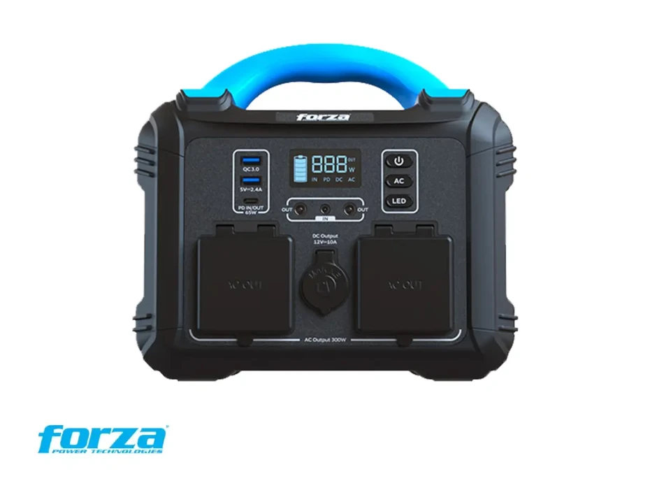 Generador Electrico Portatil Forza (fpp-t302) Baterias Lmfp 300w