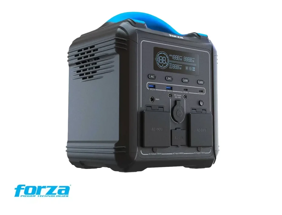 Generador Electrico Portatil Forza (fpp-t702) Baterias Lmfp 700w