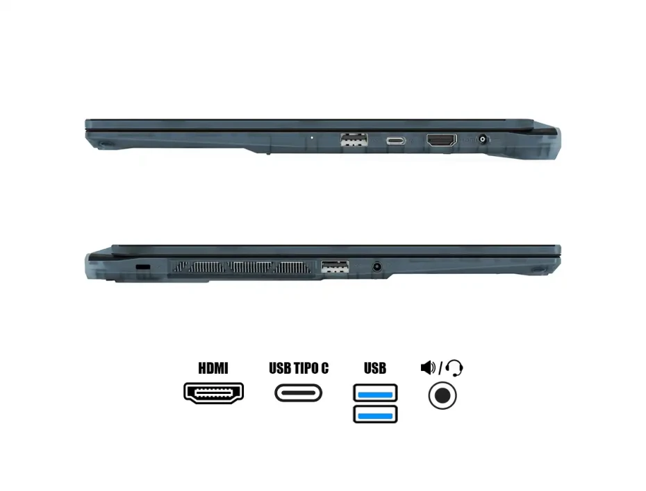 Laptop Msi Core I7-13620h Cyborg 14 A13vf-018us Gaming (cyborg1413018) 14" Fhd 144hz, Ram 16gb, Ssd 512gb, Nvidia Rtx 4060 8gb, Win11, Black, 13gen.