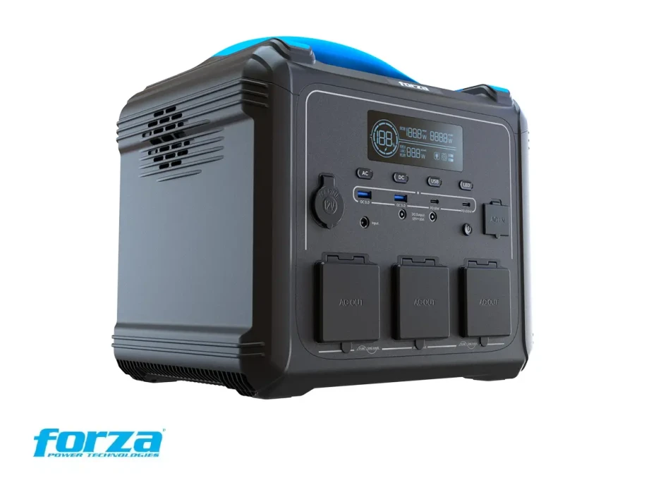 Generador Electrico Portable Forza (fpp-t1202) 1200w, Lcd, 220v Nema, Titan