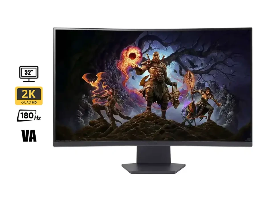 Monitor Lg 32 Pulgadas 32gs60qc (32gs60qc) Gaming 180hz, 2k/qhd, 1ms, Fressync, 2 Hdmi, 1 Dp