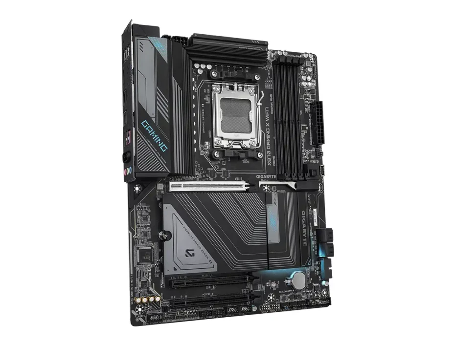 Placa Madre Gigabyte X870 Gaming X Wifi 7 (gax870 Gaming X Wifi7) Socket Am5, Ram Dddr5 Buss 8200oc Mt/s, Wifi 7