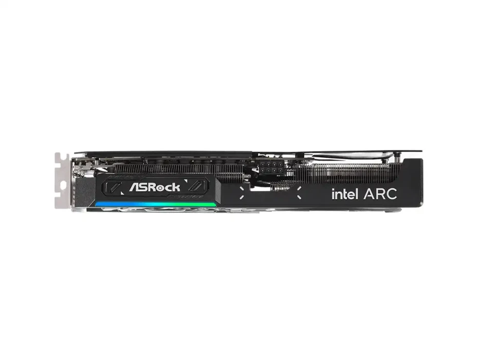 Tarjeta De Video Asrock Arc B570 Challenger Oc 10gb Gddr6 (arc-b570 Sl 10go) Intel 160 Bits, 2 Ventiladores