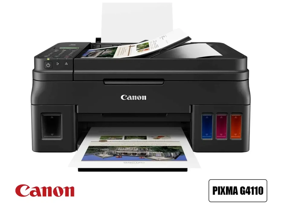 Impresora Canon Multifuncional Pixma G4110, Wifi Imprime Escanea Fotocopia Inalambrico (g4110)