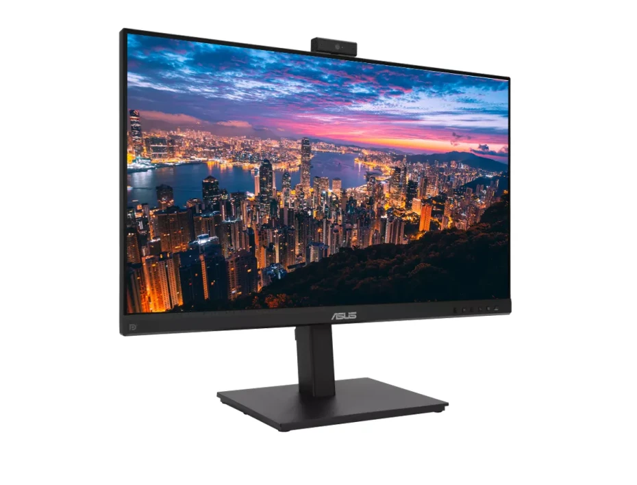 Monitor Asus 27 Pulgadas Be279qsk (90lm04p1-b023b0) Frecuencia 60hz, Fhd, 5ms, 1 Hdmi, 1 Dp, 1 Vga, Altavoces, Web Cam