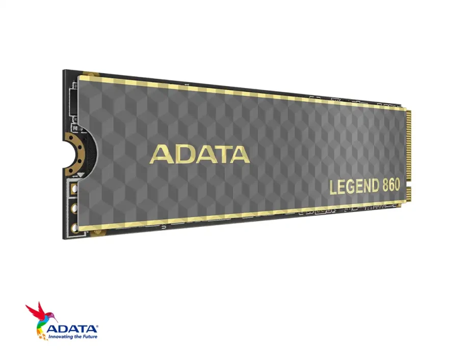 Unidad De Almacenamiento Ssd M.2 Pcie Adata 1tb Nvme Legend 860, 2280 (sleg-860-1000gcs) Hasta 6000mb/s De Lectura