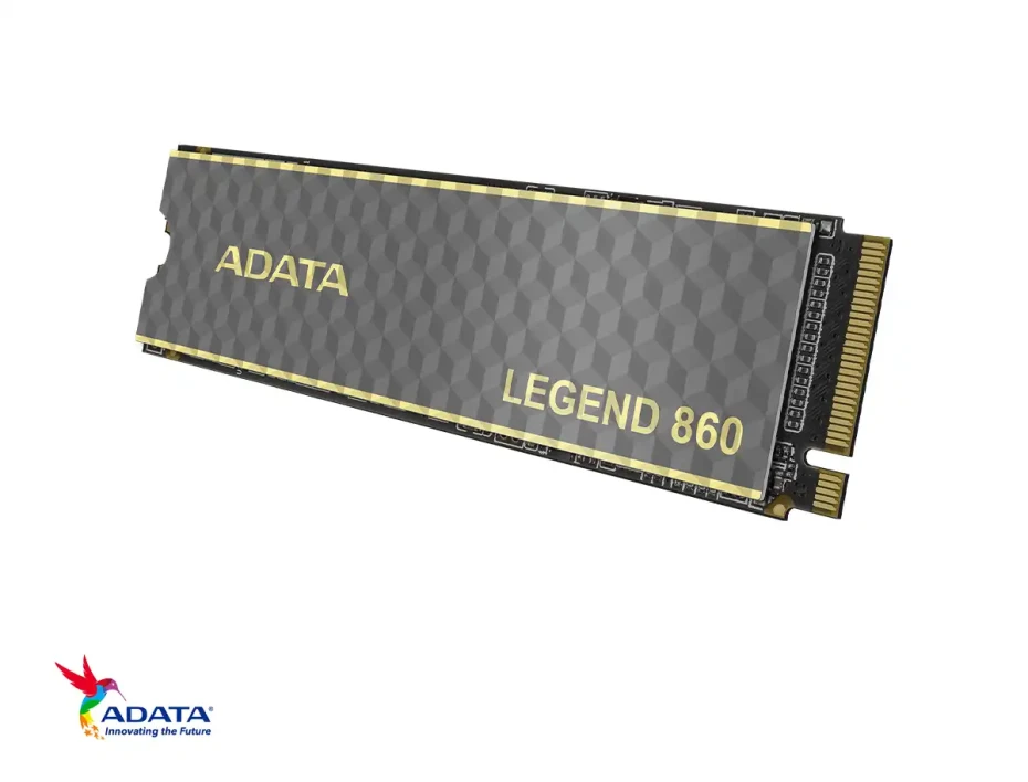 Unidad De Almacenamiento Ssd M.2 Pcie Adata 1tb Nvme Legend 860, 2280 (sleg-860-1000gcs) Hasta 6000mb/s De Lectura