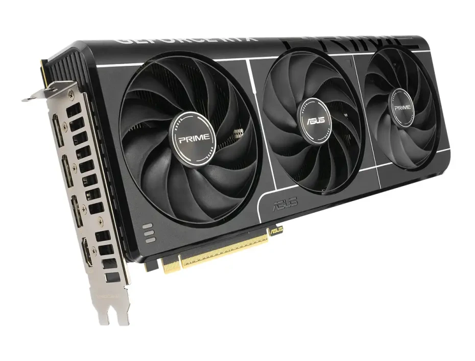 Tarjeta De Video Asus Rtx 5070 Ti Prime Oc 16gb Gddr7 (90yv0mf0-m0aa00) Geforce Nvidia 256 Bits, 3 Ventiladores