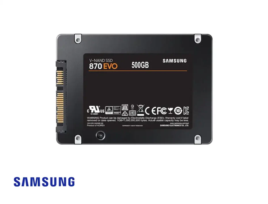 Unidad De Almacenamiento Ssd Sata 2.5 Samsung 2tb 870 Evo (mz-77e2t0e) Hasta 560mb/s