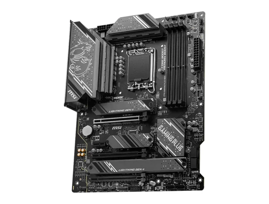 Placa Madre Msi Z790 Gaming Plus Wifi (911-7e06-010) Socket Lga 1700, Ram Ddr5 Buss 7200oc Mhz, 14va, 13va, 12va Gen, Wifi 6e