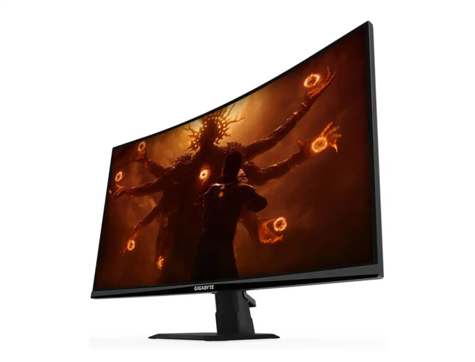 Monitor Gigabyte 27 Pulgadas Gs27qc (ga-gs27qc) Gaming 165hz, 1ms 2k/qhd, Curvo, 1 Hdmi, 1 Dp