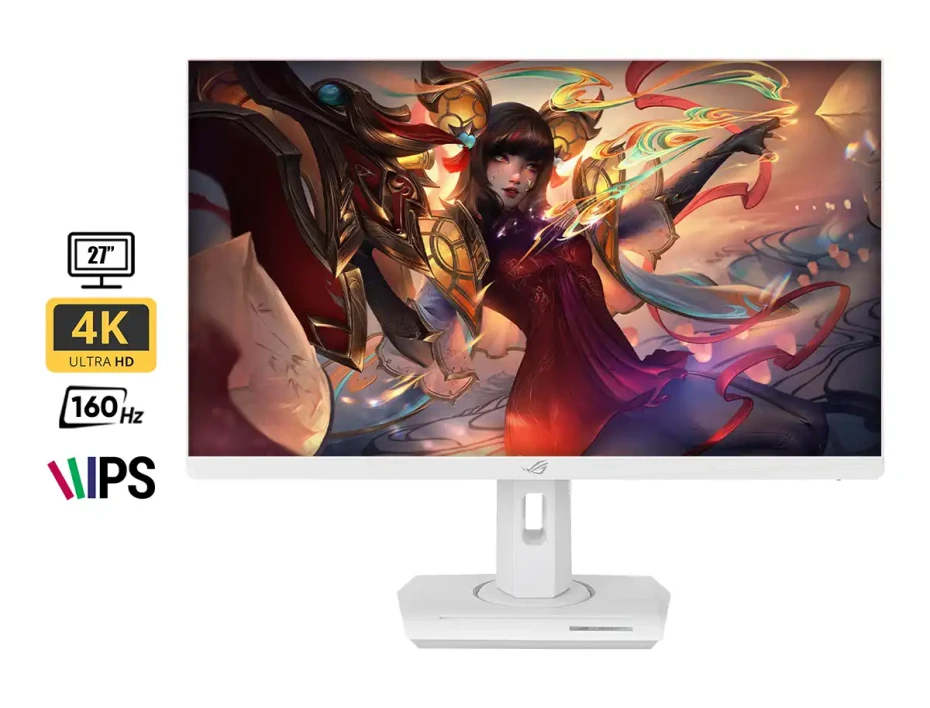 Monitor Asus 27 Pulgadas Rog Strix (xg27ucg-w) Gaming 160hz, 4k, 1ms, 1 Hdmi, 1 Dp, 1 Usb C