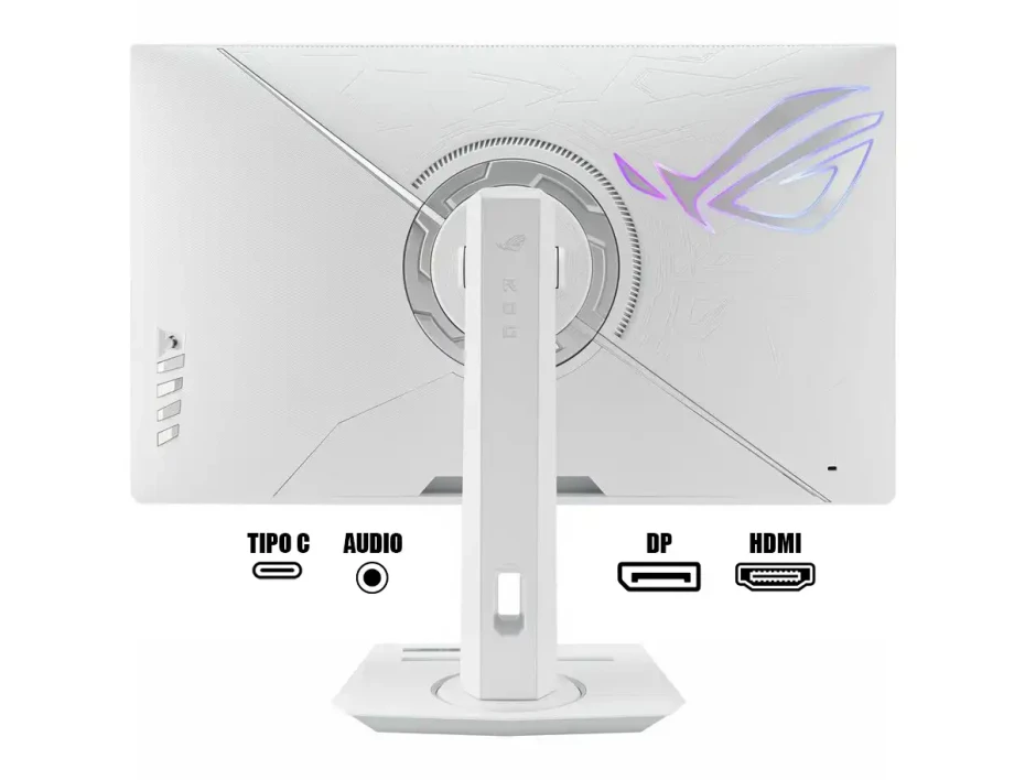 Monitor Asus 27 Pulgadas Rog Strix (xg27ucg-w) Gaming 160hz, 4k, 1ms, 1 Hdmi, 1 Dp, 1 Usb C