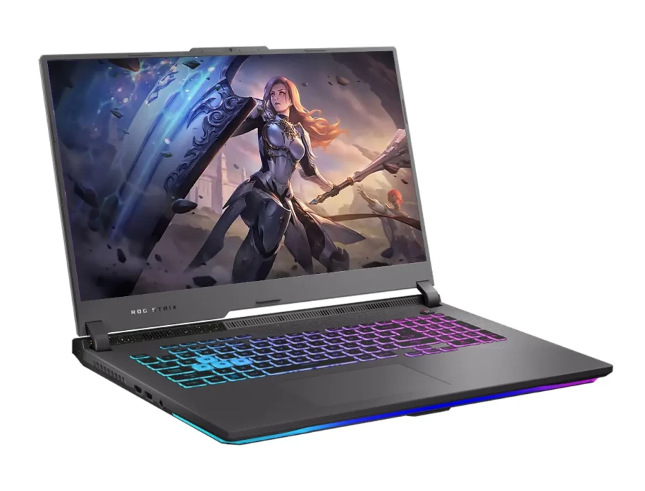 Laptop Asus Ryzen 9 7940hx Rog Strix G17 Gaming (g713pi-db94) 17.3" (2560x1440) 240hz, Ram 16gb, Ssd 1tb, Rtx 4070 8gb, Win11, Rgb, Eclipse Gray