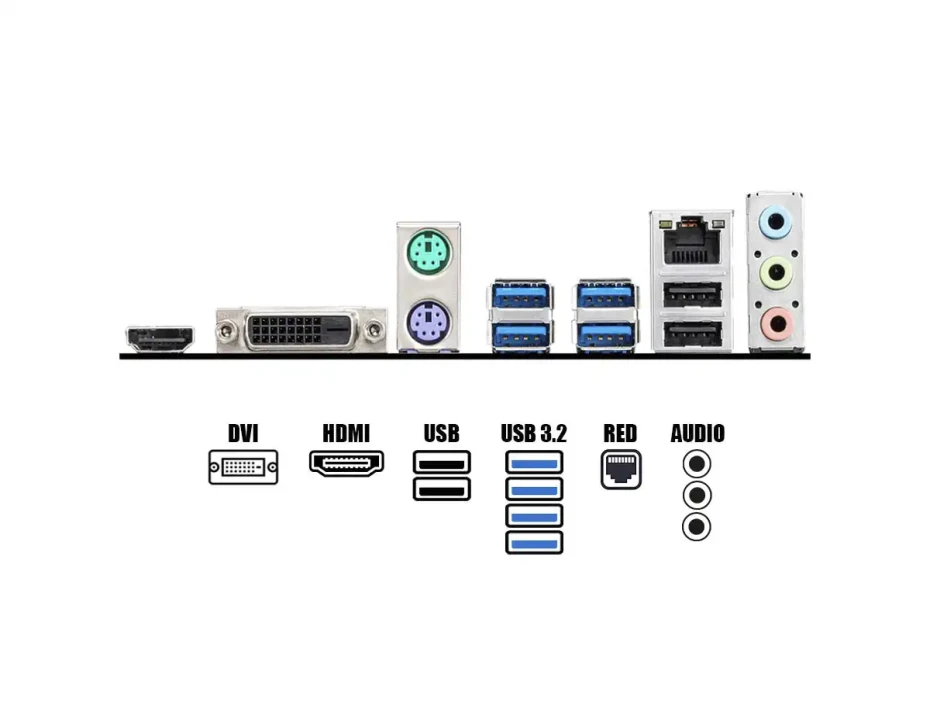 Placa Madre Msi B550m-a Pro (b550m-a Pro) Socket Am4, Ram Ddr4 Buss 4600oc Mhz