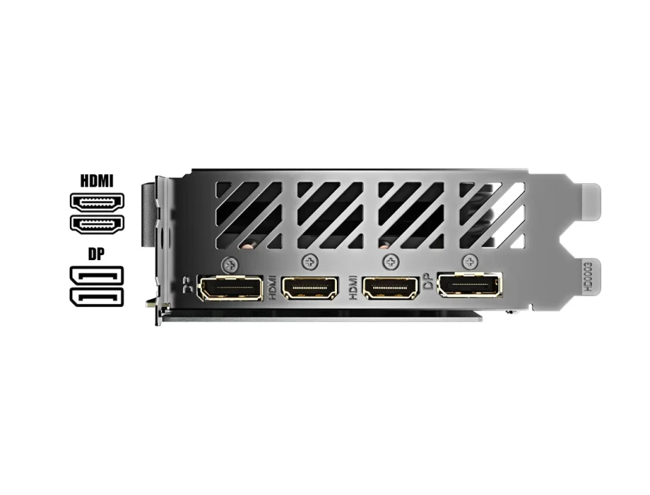 Tarjeta De Video Gigabyte Rtx 4060 Gaming Oc 8gb Gddr6 (gv-n4060gaming Oc-8gd) Geforce Nvidia 128 Bits, 3 Ventiladores