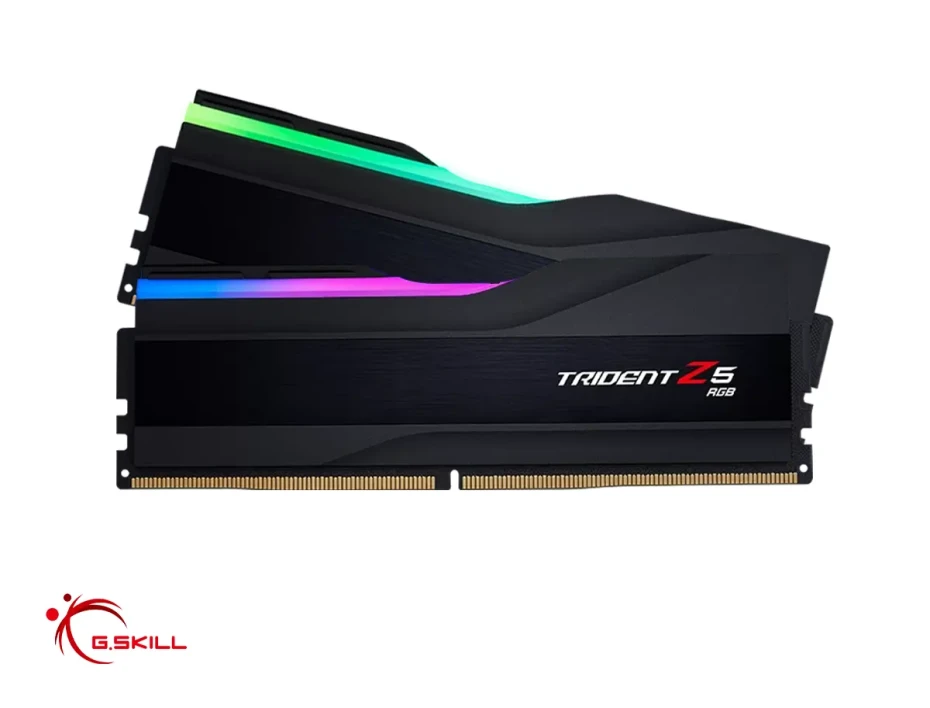 Memoria Ram G.skill Ddr5 32gb (16gbx2) Trident Z5 Rgb (f5-6000j3040f16gx2-tz5rk) 6000 Mt/s, Negro, Rgb