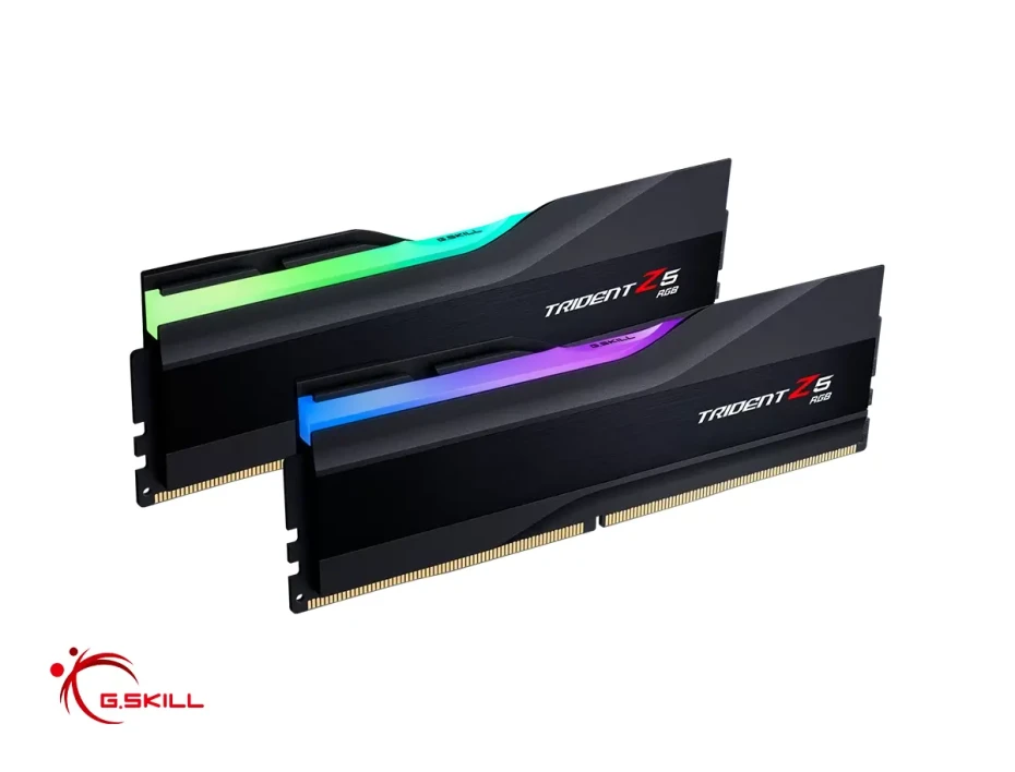 Memoria Ram G.skill Ddr5 32gb (16gbx2) Trident Z5 Rgb (f5-6000j3040f16gx2-tz5rk) 6000 Mt/s, Negro, Rgb