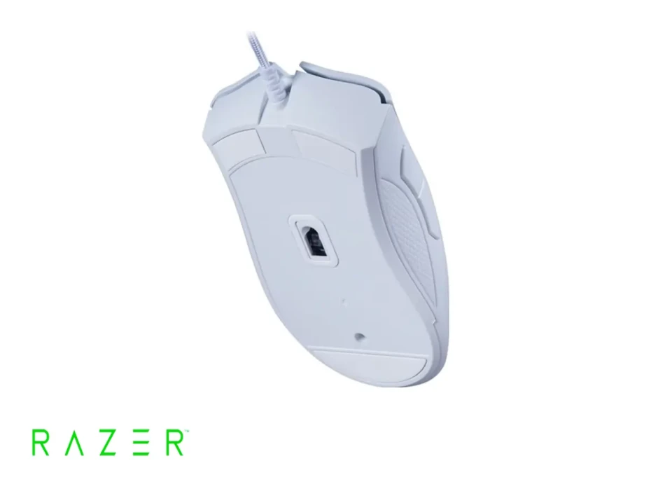 Mouse Razer Deathadder Essential (rz01-03850200-r3u1) Hasta 6400 Dpi, 5 Botones Programables, Blanco
